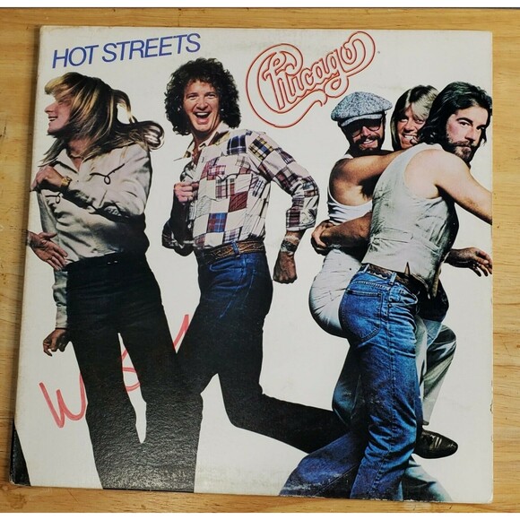 Lot of 2 Chicago Records Vinyl LPs Chicago 16 and Hot Streets - Picture 7 of 12